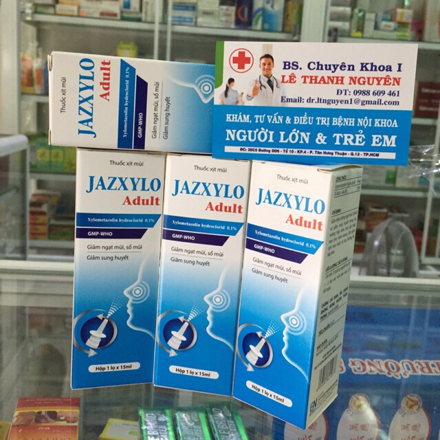 [HCM]✅(chính hãng)Xịt viêmm mũi người lớn Jazylo