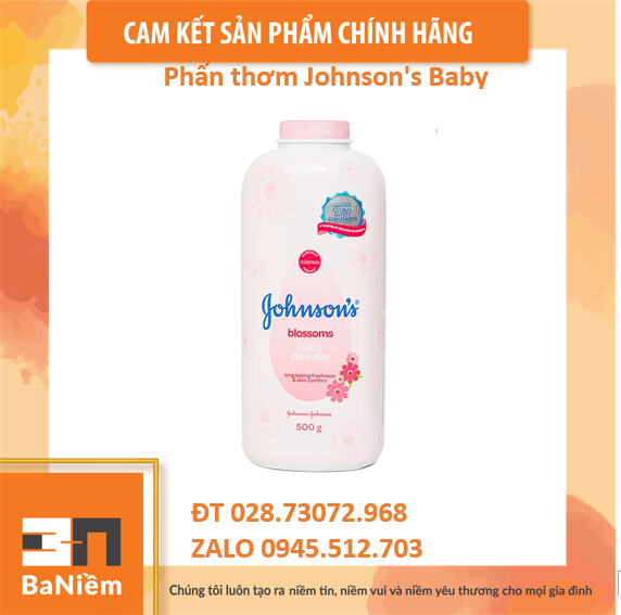 Phấn HỖ TRỢ Rôm Sảy Chính Hãng Johnson Baby