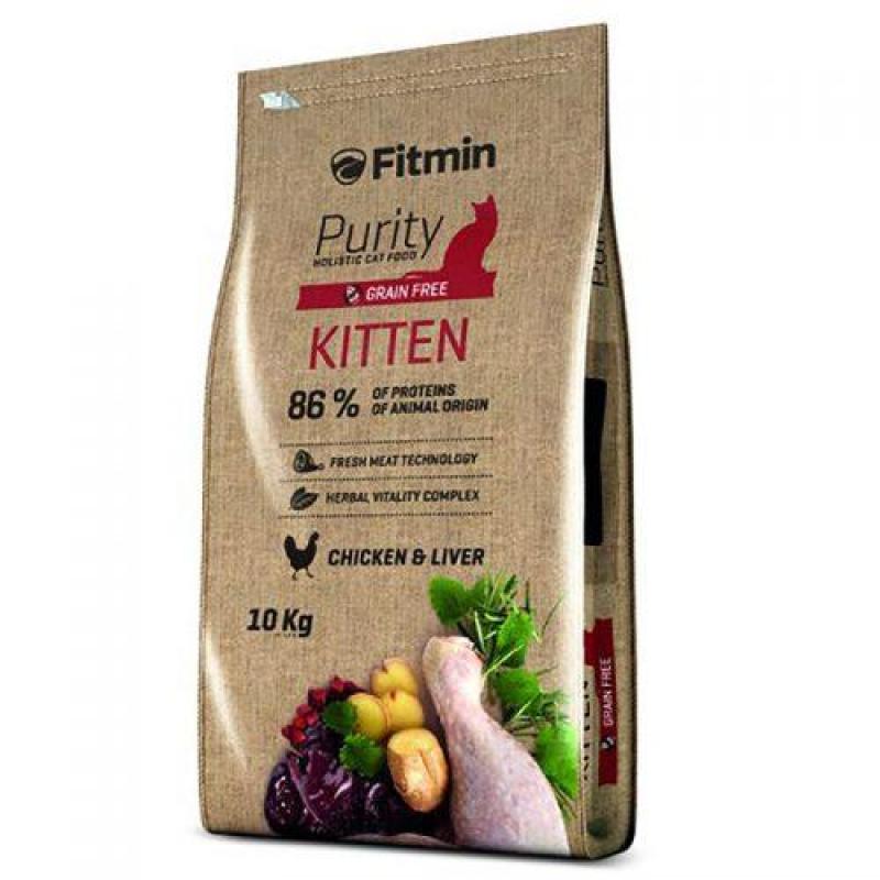Hạt mix cho mèo CANIN KITTEN + FITMIN KITTEN + CATSRANG (túi 1kg)