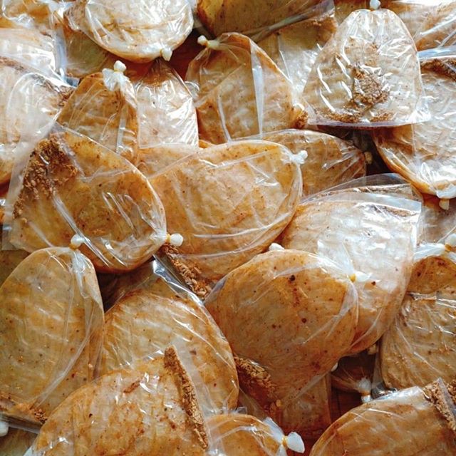 Bánh tráng trộn Muối nhuyễn - Tỏi phi (Bánh xì ke 500Gr)