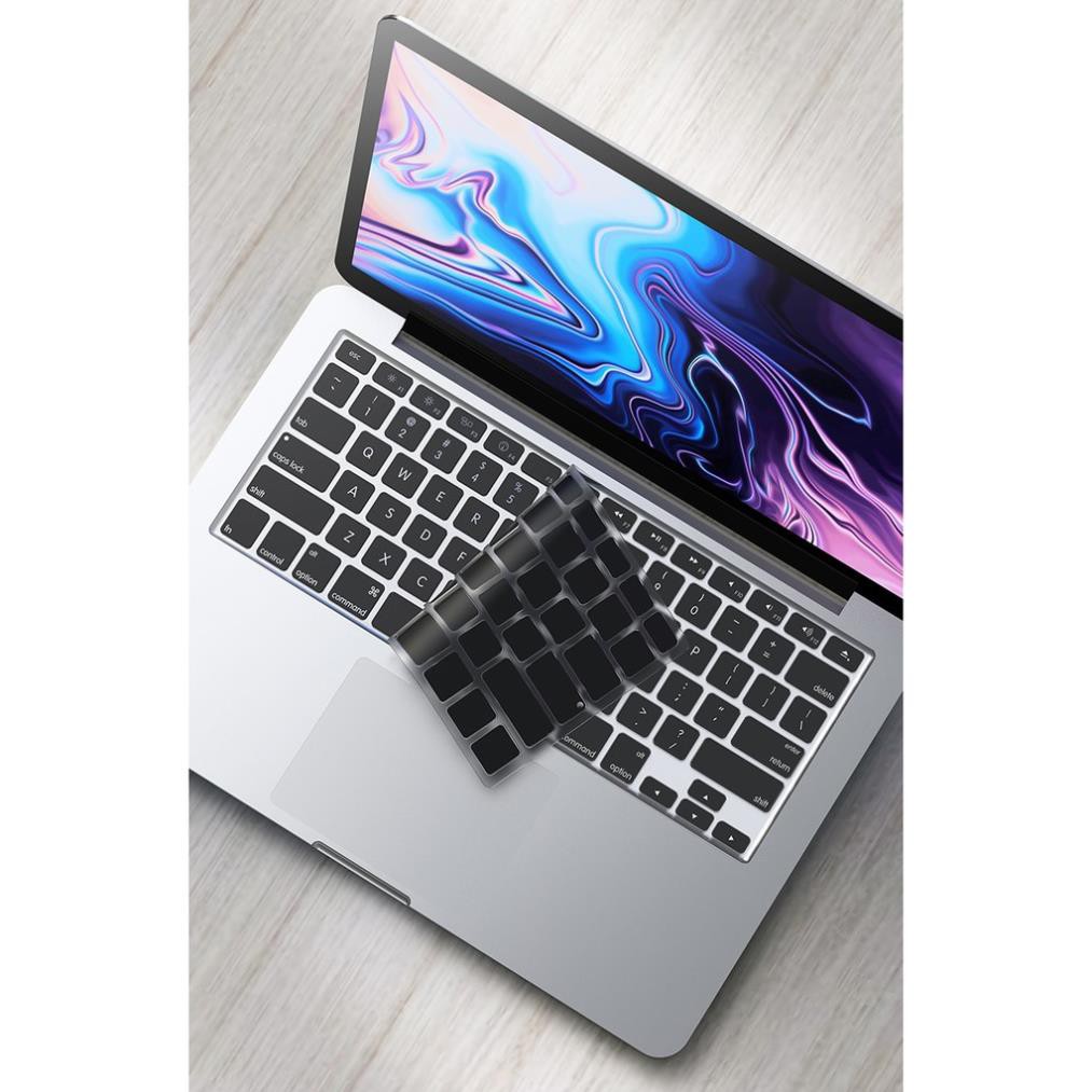 Miếng lót phủ bàn phím nhiều màu cho Macbook (US)