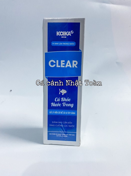 "hoàn tiền đến 10%" men vi sinh cho cá cảnh clear koika 100ml