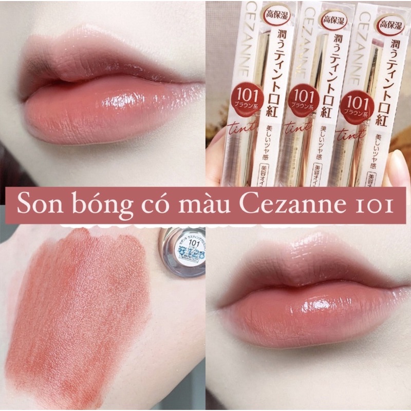 Son bóng Cezanne Lasting Gloss nội địa Nhật LynhJapan