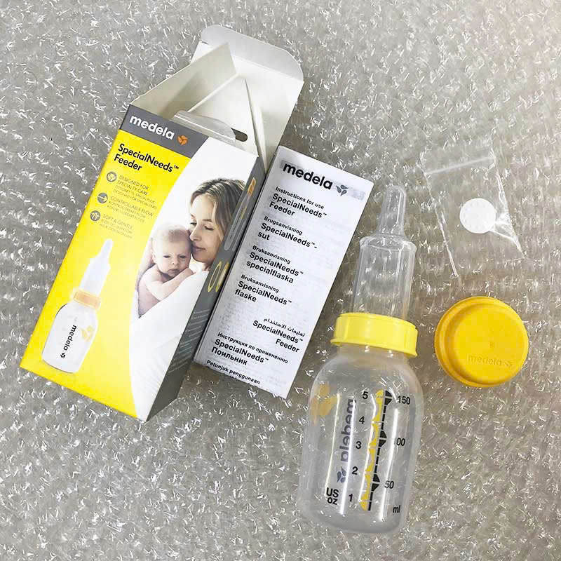 Bình Sữa Medela Cho Trẻ Hở Hàm Ếch, Bú yếu