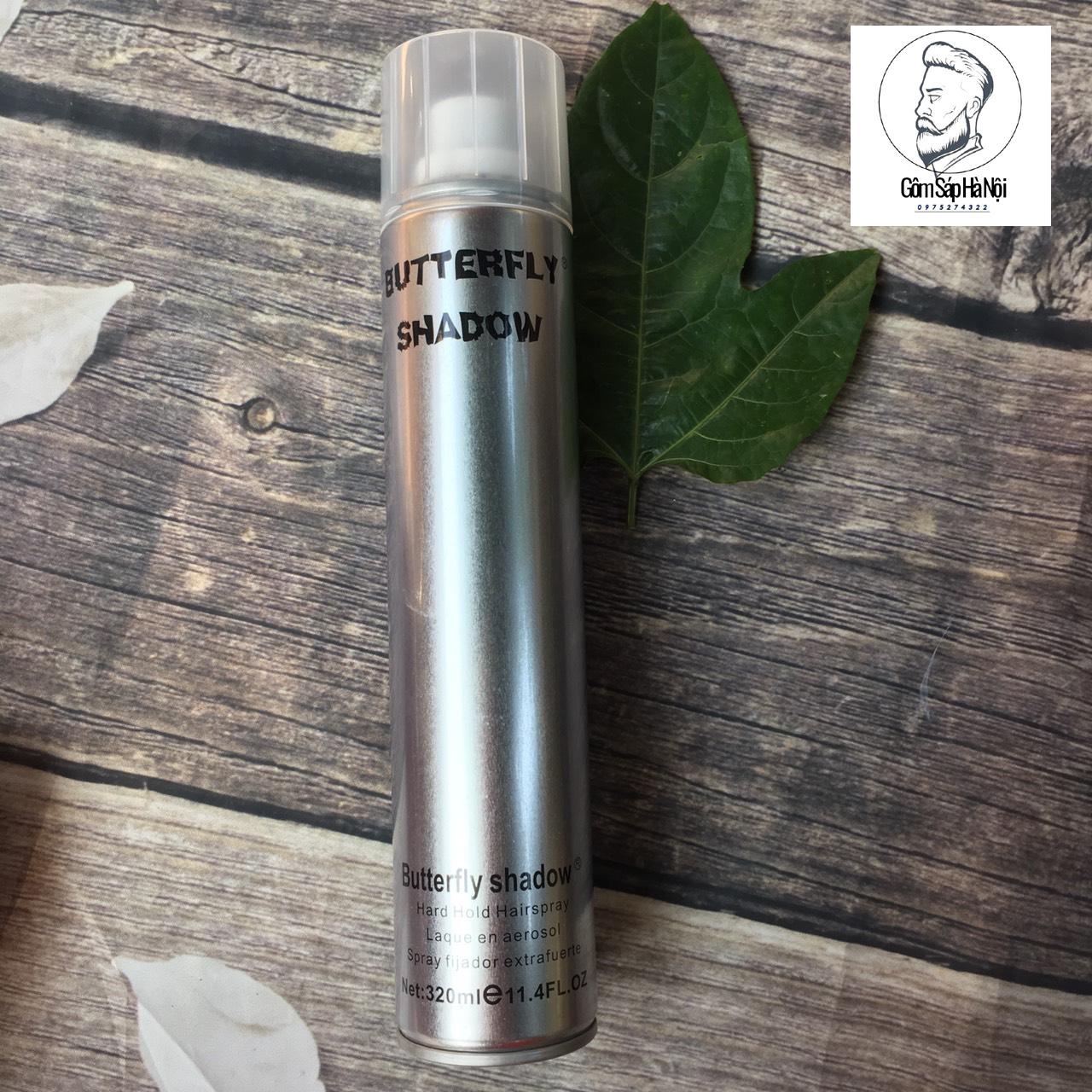 Gôm Xịt Tóc Butterfly Shadow 320ml