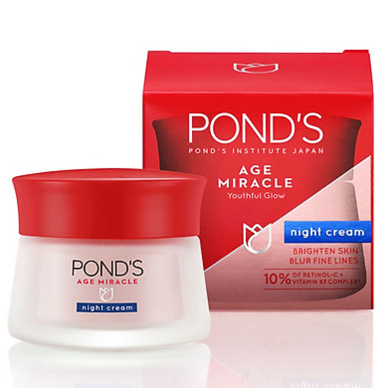 [HCM]Kem Chống Lão Hóa Ban Đêm Pond’S Age Miracle Night Cream nhập khẩu