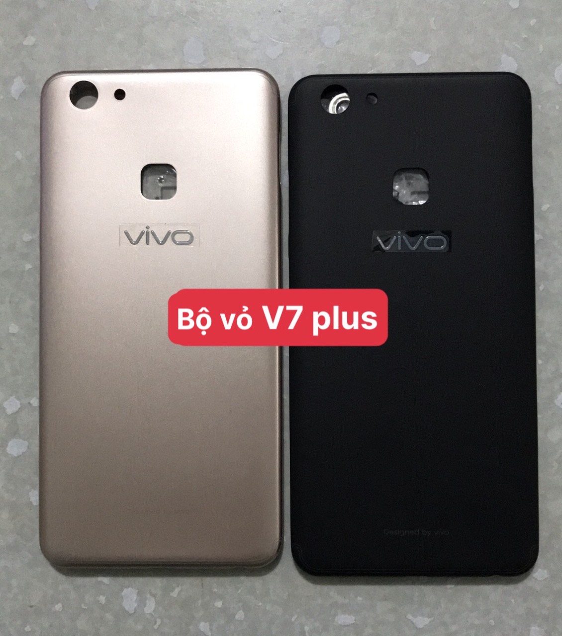 Vỏ bộ Vivo V7 Plus / Y79 ( Bộ gồm lưng,khung xương,phím ,kính camera)