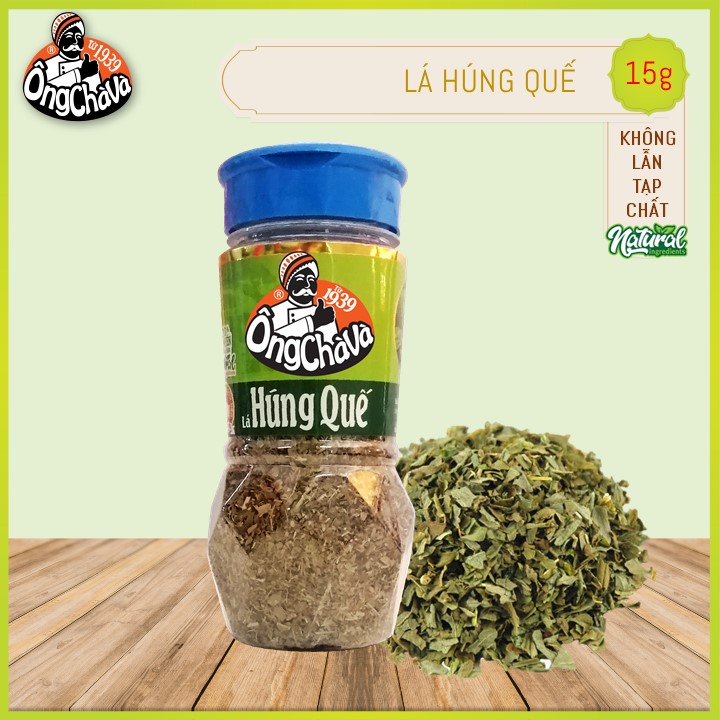 Lá húng quế Ông Chà Và 15gram