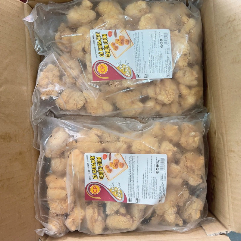Hàng loại 1 tem vàng gà karaage chiên giòn bịch 1kg