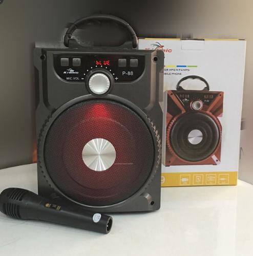 [HCM]TẶNG KÈM MIC HÁT - LOA BLUETOOTH HÁT KARAOKE P88/89