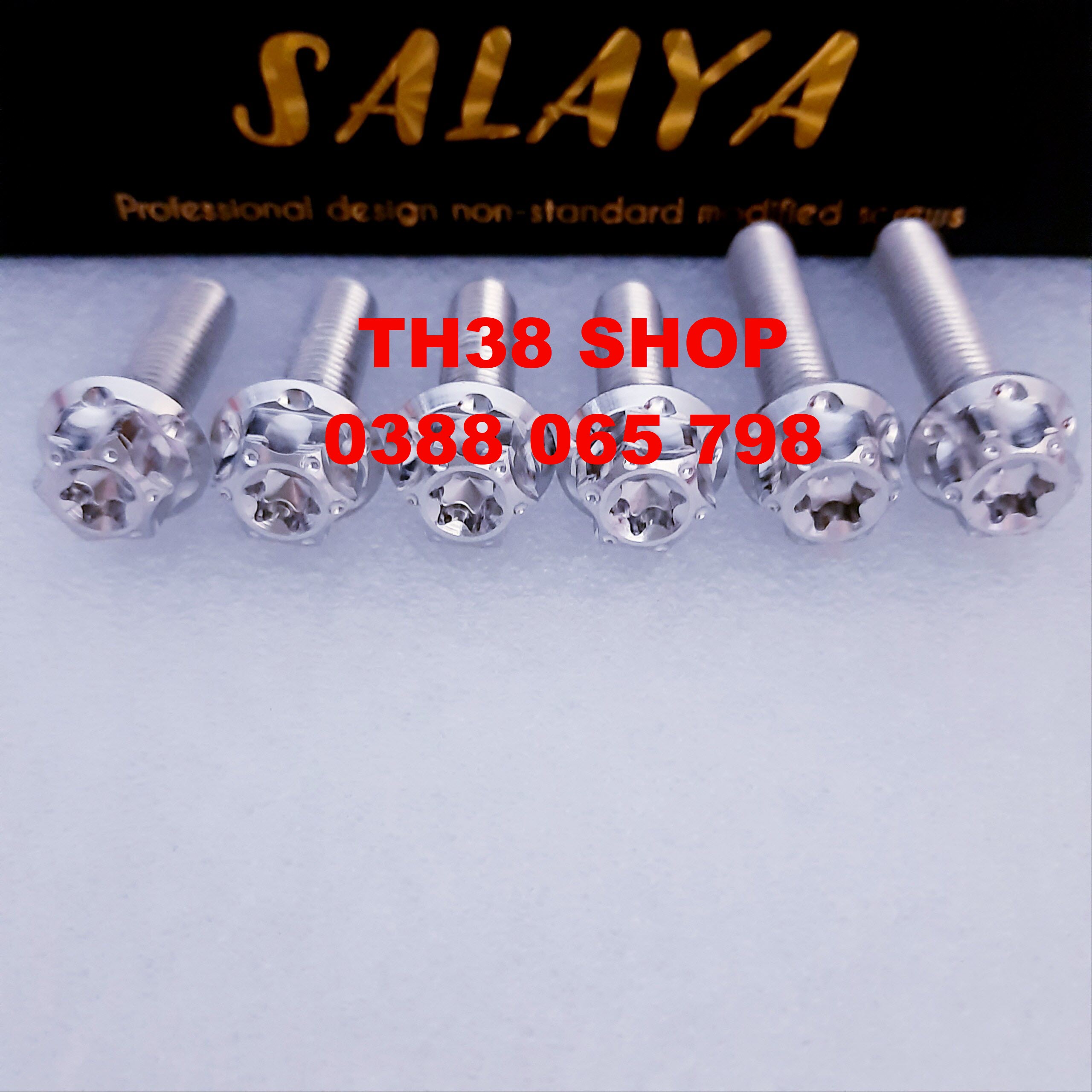 ốc ty phuộc sonic, raider/satria salaya [bộ 6 con]