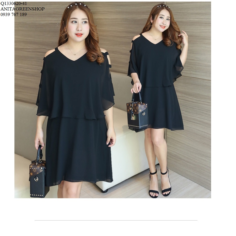 Q1330620 đầm voan bigsize