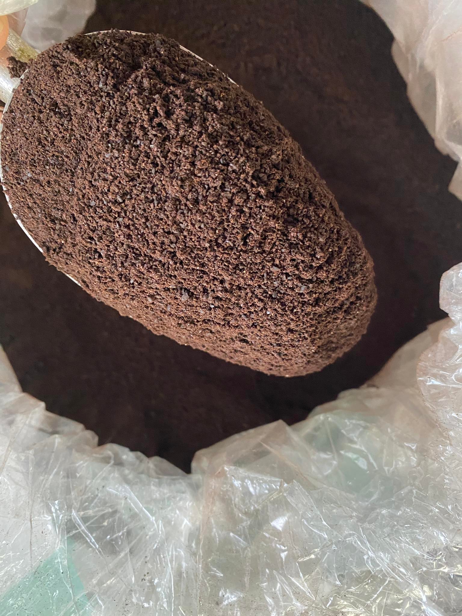 Bã cafe nguyên chất