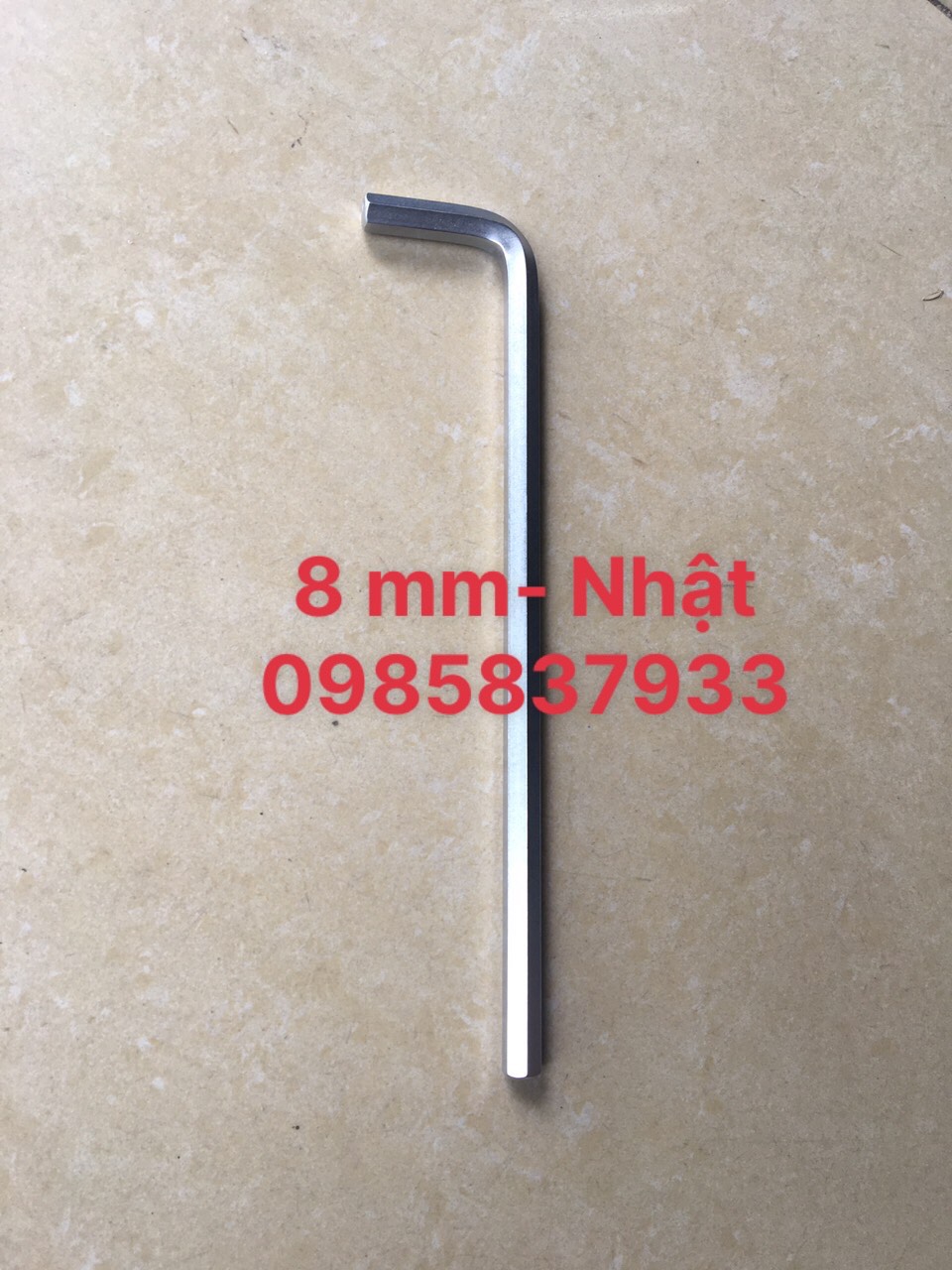 Lục giác chữ l 8mm lh-8 eight nhật vặn ốc chìm loại dài tuổi thọ cao
