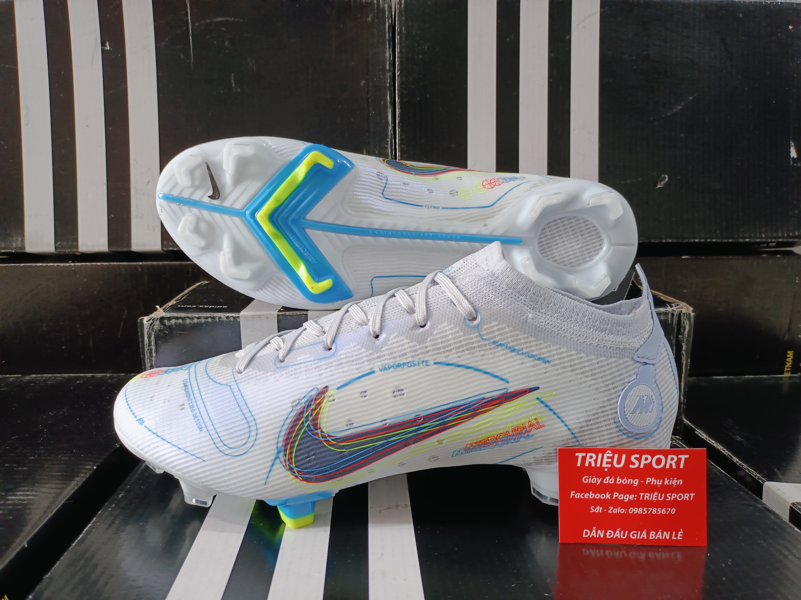 Giày Đá Bóng Mercurial Vapor 14 Elite FG ( Tặng Hộp + Tất + Túi rút)