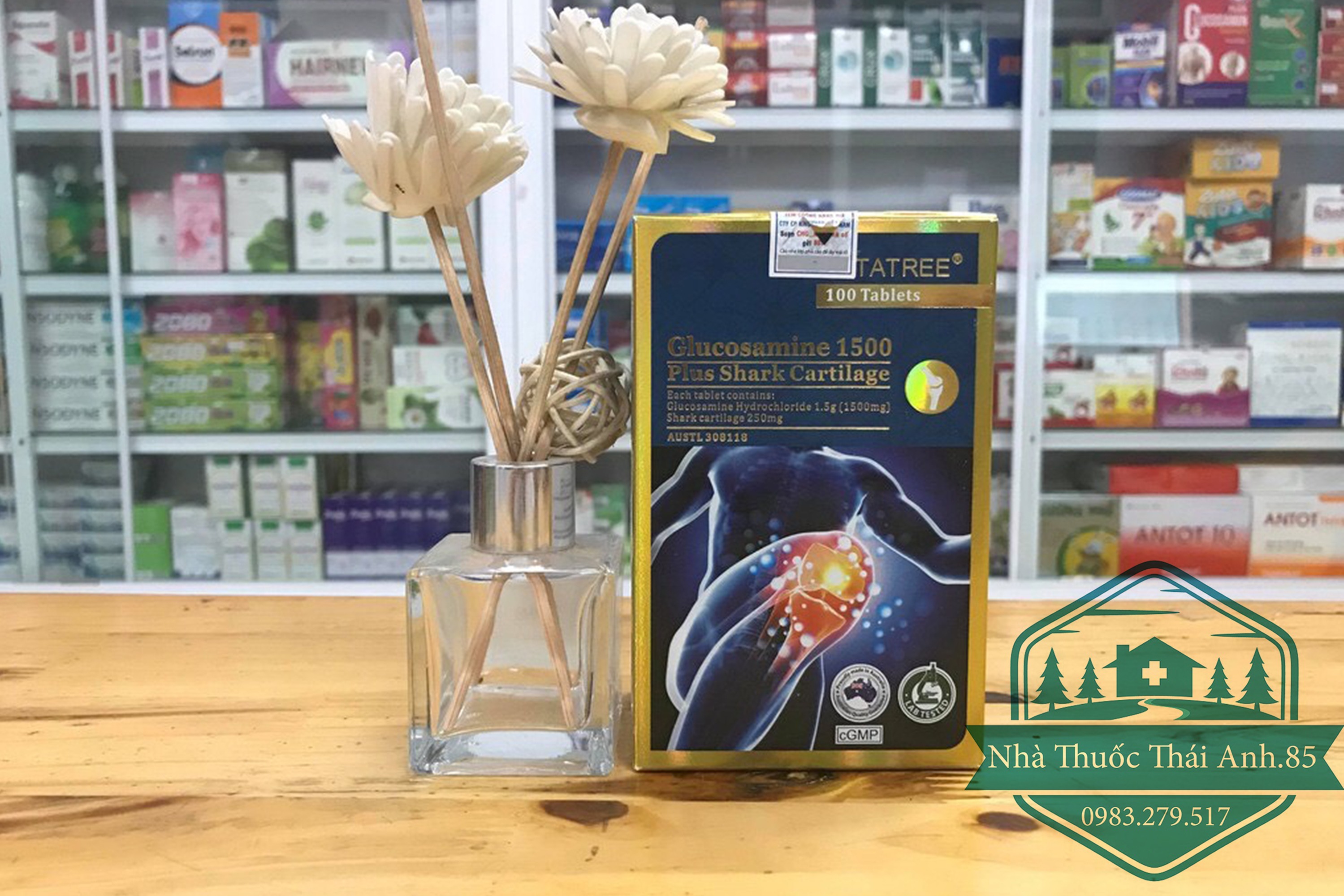 VITATREE GLUCOSAMIN 1500mg PLUS SHARK CARTILAGE