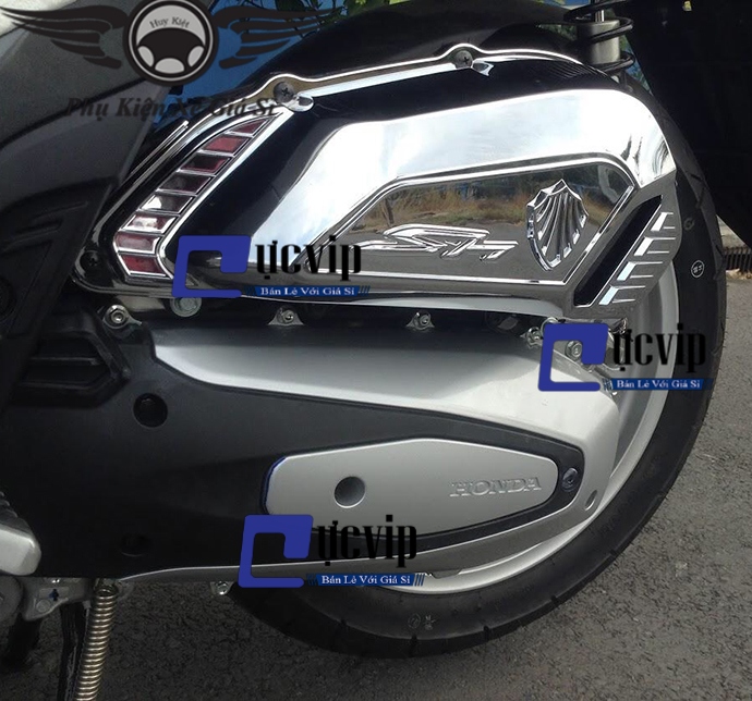 [HCM]Ốp Pô E SH 2020 (SH 2017 - SH 2020) Xi Mạ Crom MS2680