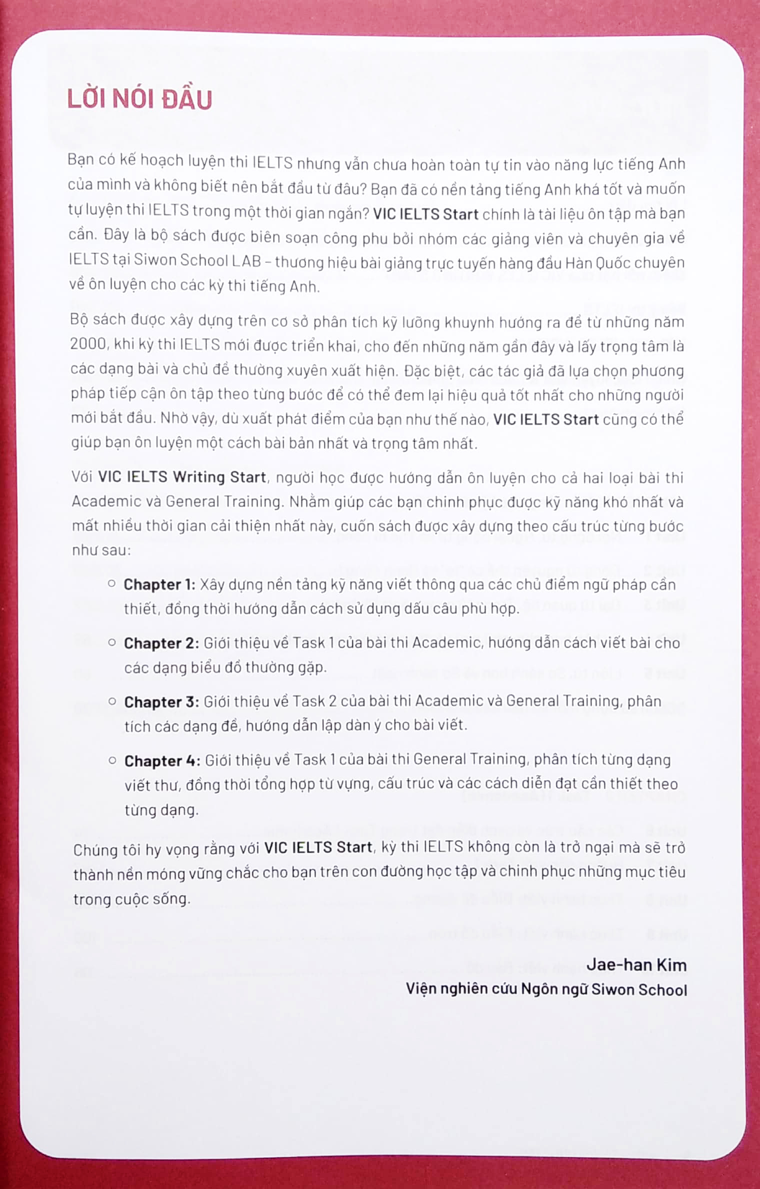 Sách - Vic Ielts Writing Start