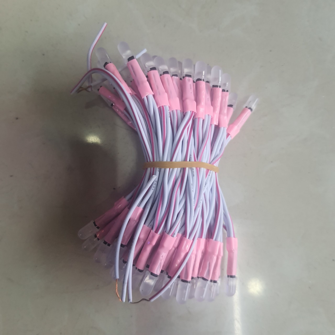 Led Ruồi Liền Dây 5MM Điện 5V - Dây 100 bóng