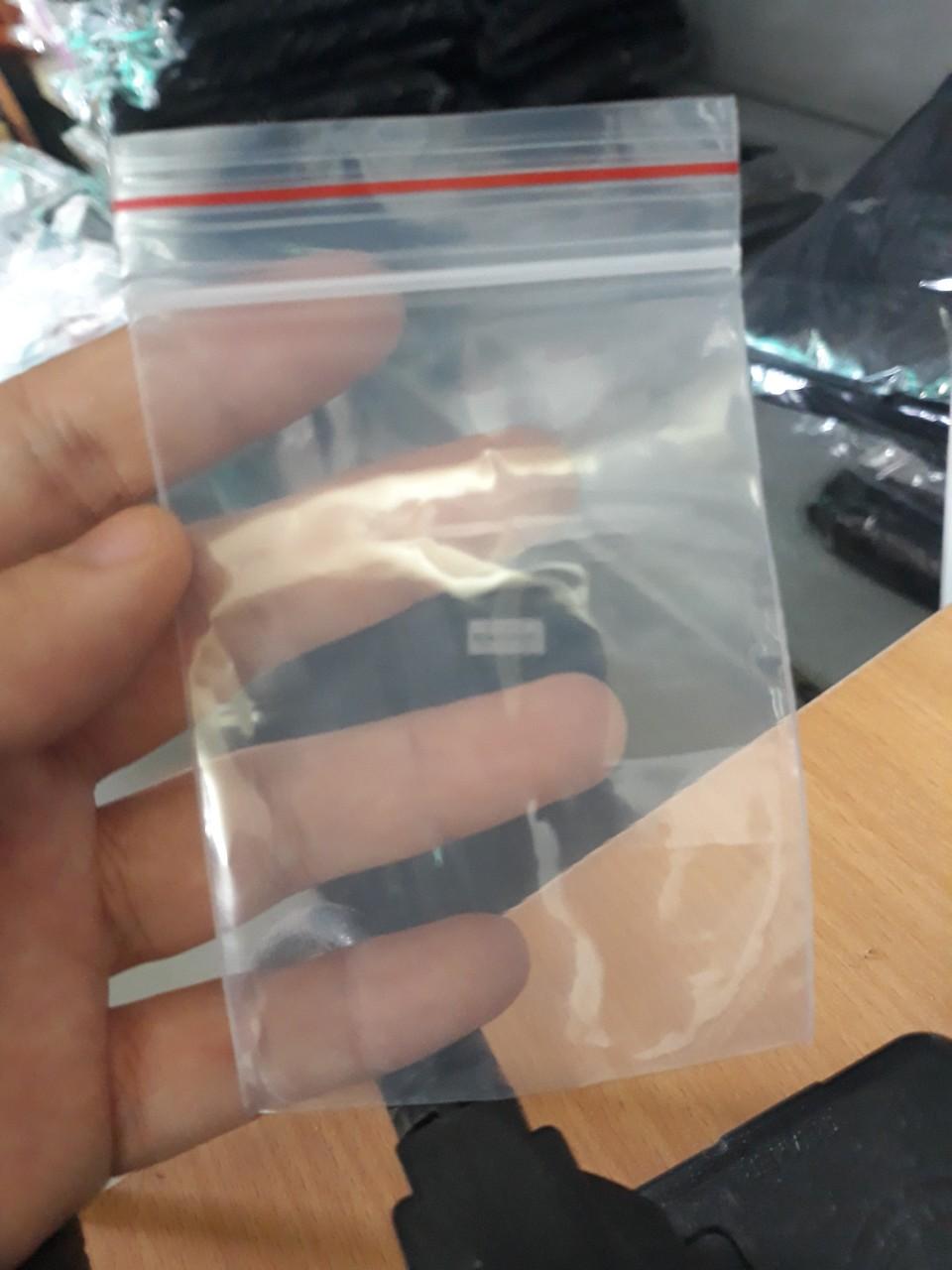 Túi Zip Sọc Đỏ Size nhỏ nhất 4x6cm - DHL231KG