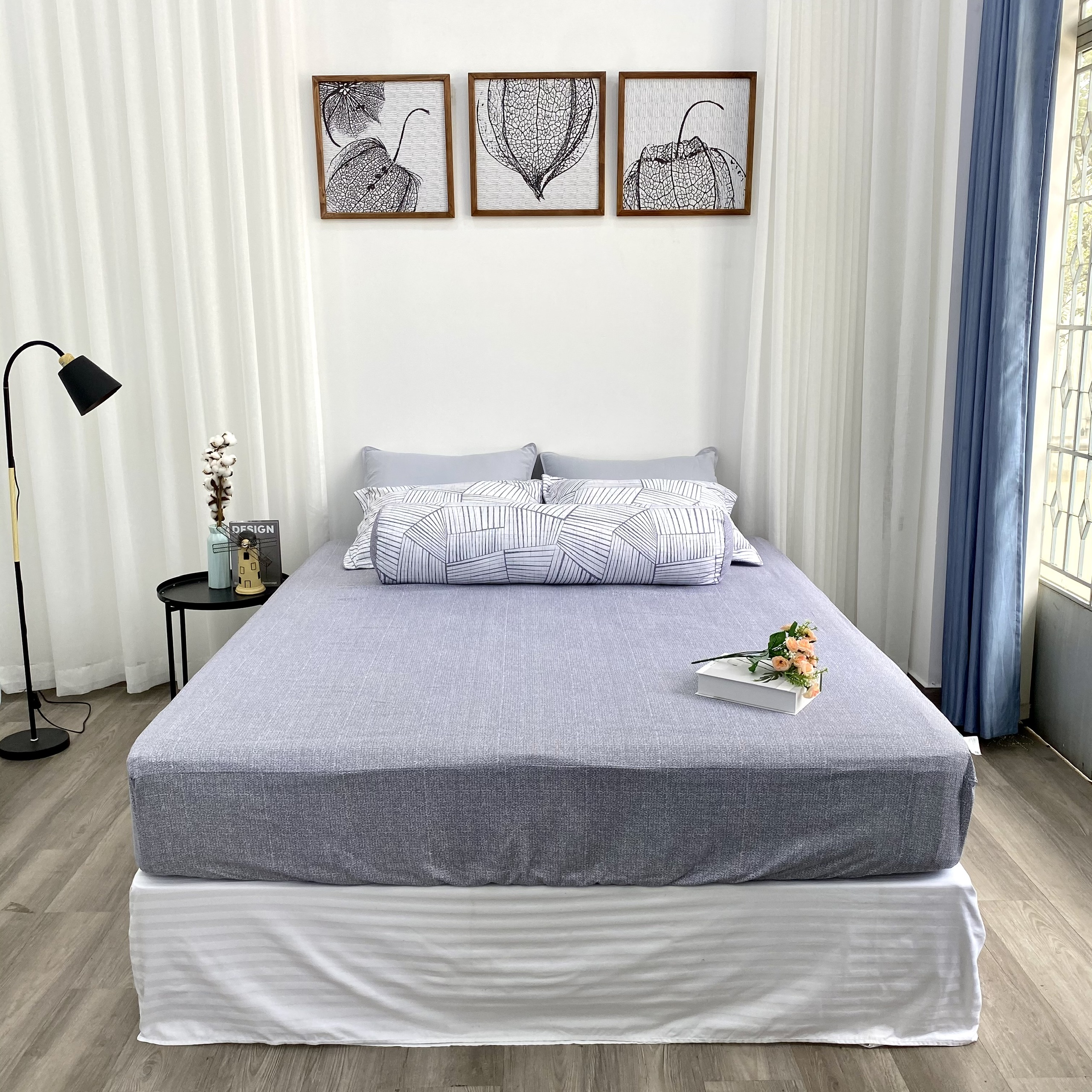 Bộ ga giường chun K-Bedding by Everon KMTP (KHÔNG GỒM CHĂN)