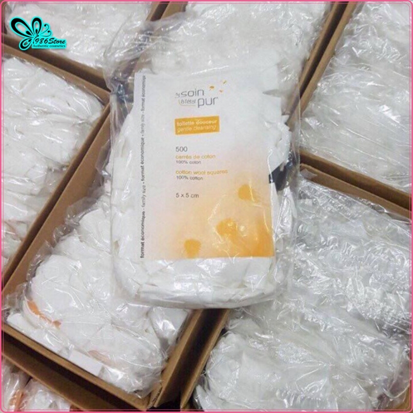 Bông Tẩy Trang Tetra Pháp 500, 600 Miếng