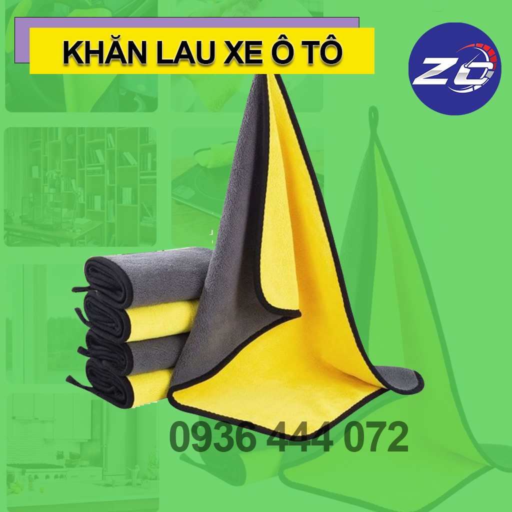 Khăn 3m lau ô tô xe máy chuyên dụng, khăn microfiber 2 mặt siêu thấm hút nước lau oto, xe hơi cao cấp, khăn lao phụ kiện rửa ô tô,xe máy