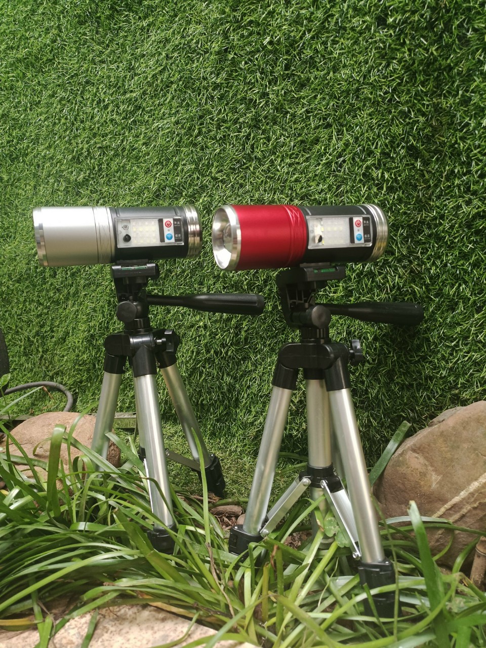 Đèn soi phao câu cá 4 màu 3 chế độ sáng - Cảm ứng thông minh