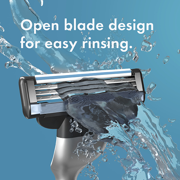 Dao cạo râu 3 lưỡi Gillette Mach3+ (Mẫu mới 01 cán 02 lưỡi)
