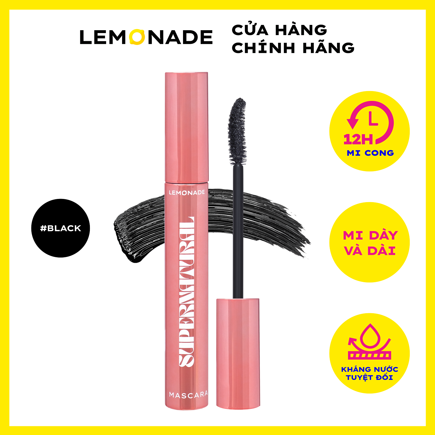 Chuốt mi Lemonade SuperNatural Mascara 7.5g