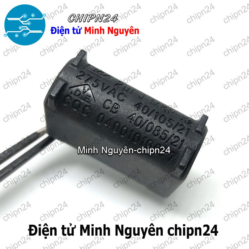[1 con] (N70) Tụ bếp từ Đứng 2uF 275V AC 400V DC - HH006450
