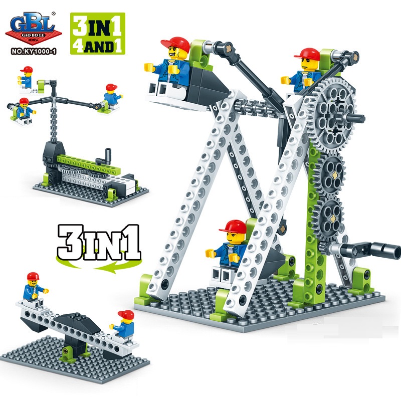 1035 - Đồ chơi ghép hình kiểu Lego máy móc