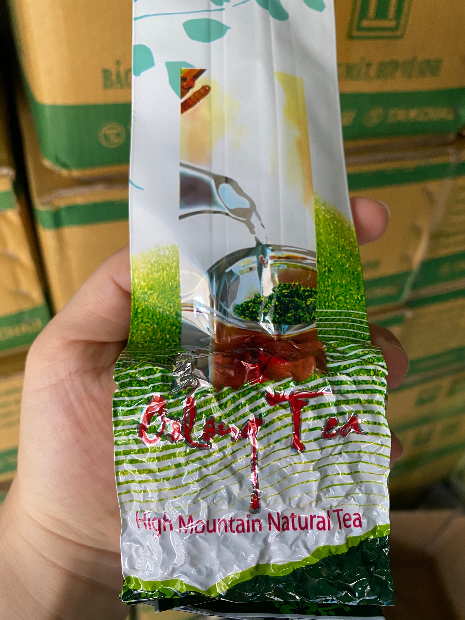 [HCM]Trà Oolong (ÔlongÔ long) Thuần Đài Loan (100g/gói)