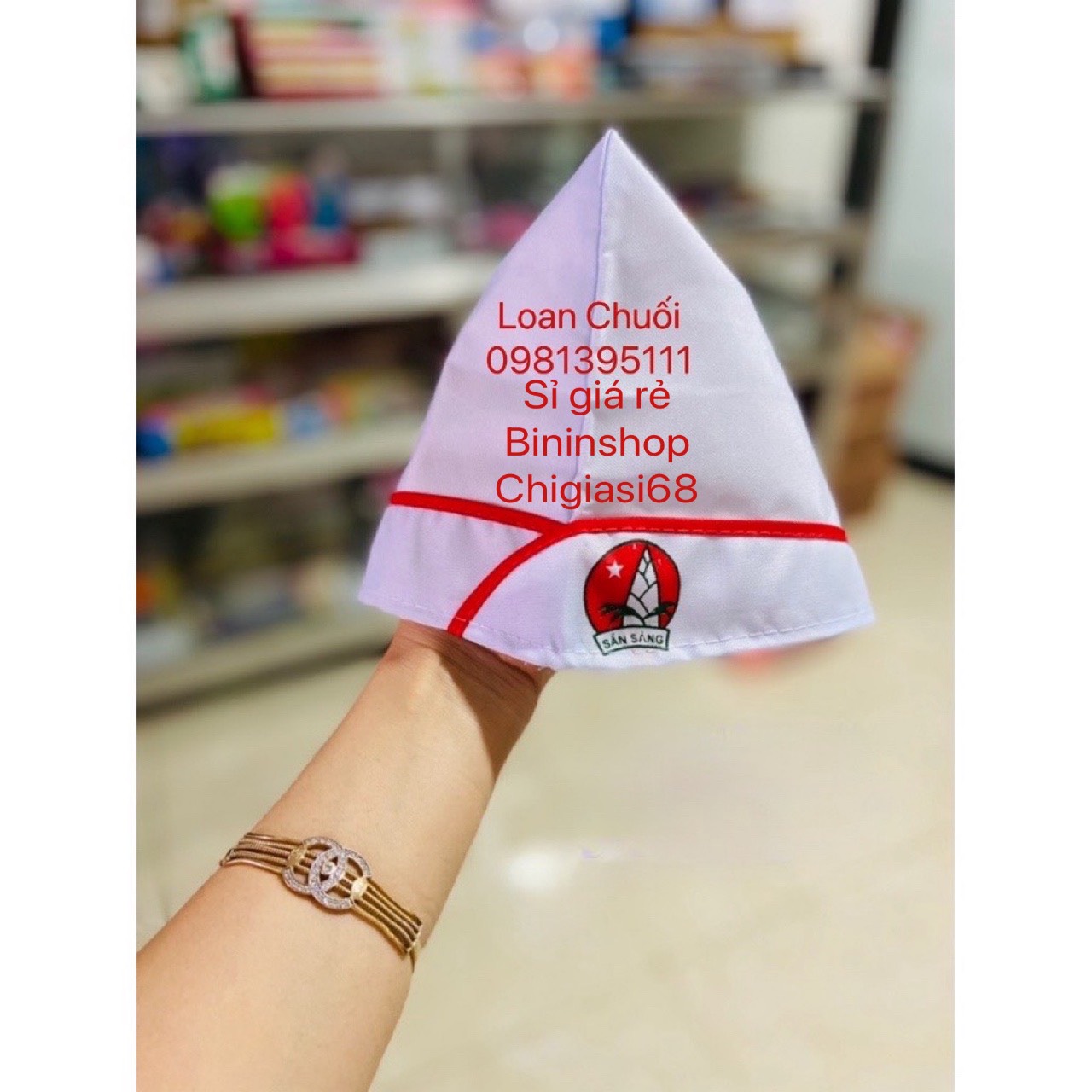 MŨ CANO MĂNG NON/ MŨ NGHI THỨC ĐOÀN ĐỘI