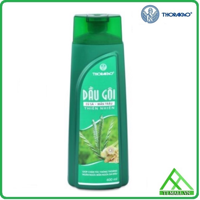 Dầu Gội Thorakao Củ Sả - Mần Trầu 400ml