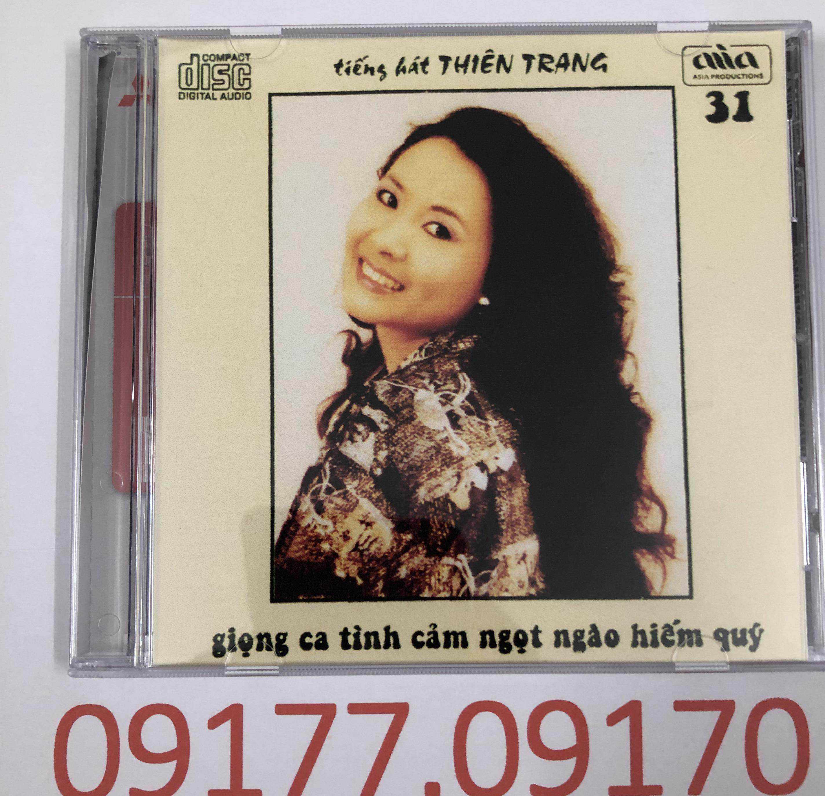 [HCM]CD Tiếng Hát Thiên Trang - TÌnh Khúc Anh Bằng