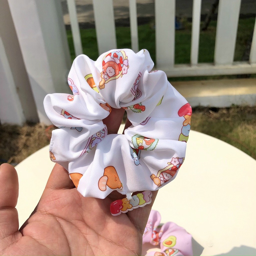 [ATKSHOP] Cột tóc Scrunchies Fruit Girl dễ thương