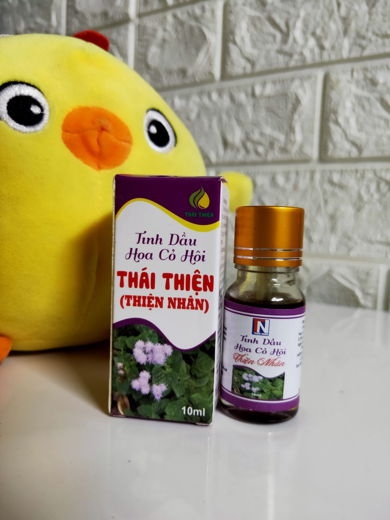Tinh dầu hoa cỏ hôi( hoa ngũ sắc) Thái Thiện ( Thiện Nhân) 10ml