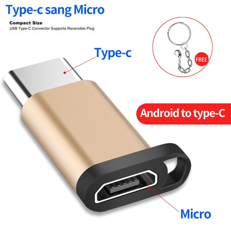 Đầu Chuyển Micro USB Sang Type C