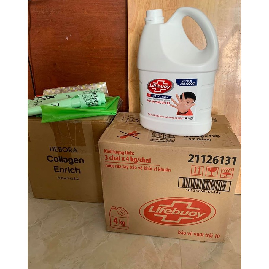 [HCM]Nước rửa tay Lifebuoy can 4L