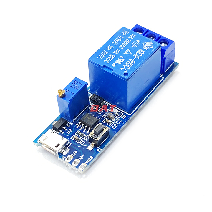 Mạch kích tạo trễ đóng ngắt relay 0 ~ 24 giây