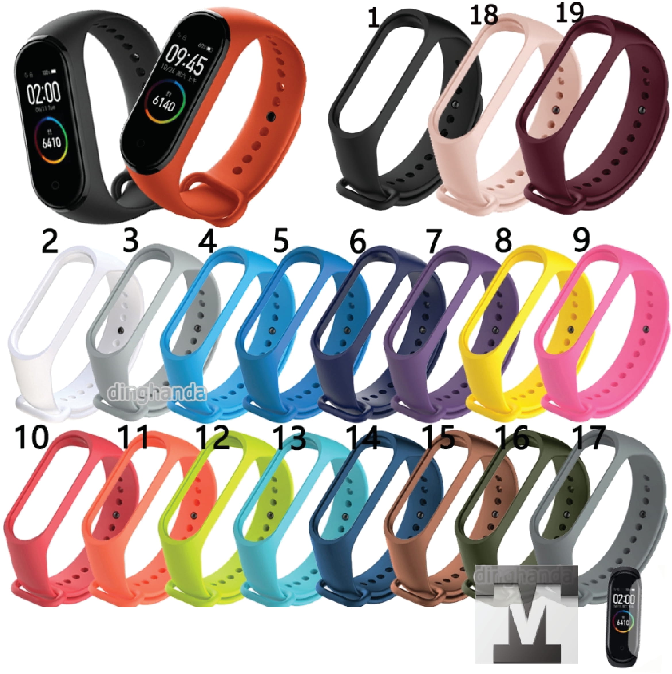 [HCM]Dây Đeo Thay Thế Mi Band 3/ Mi Band 4