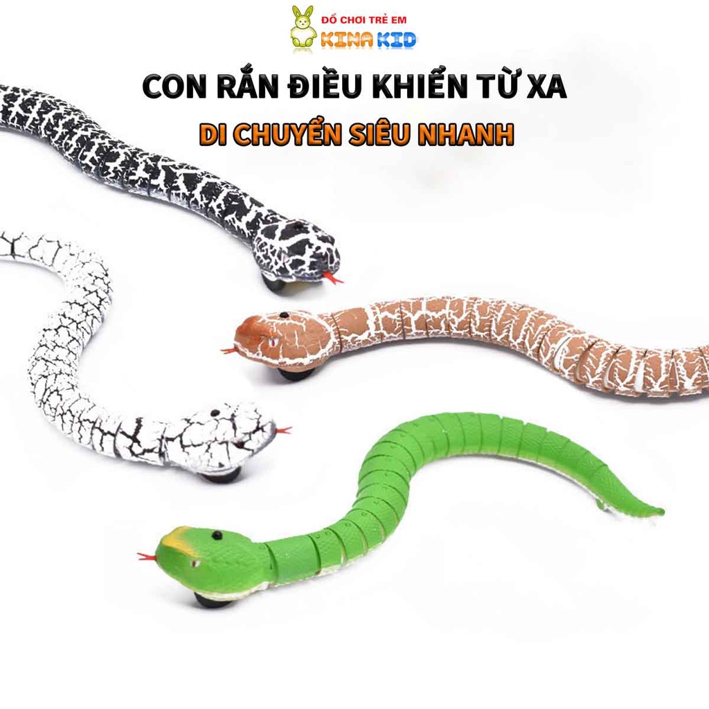 Đồ chơi con rắn, con rết điều khiển từ xa có pin sạc