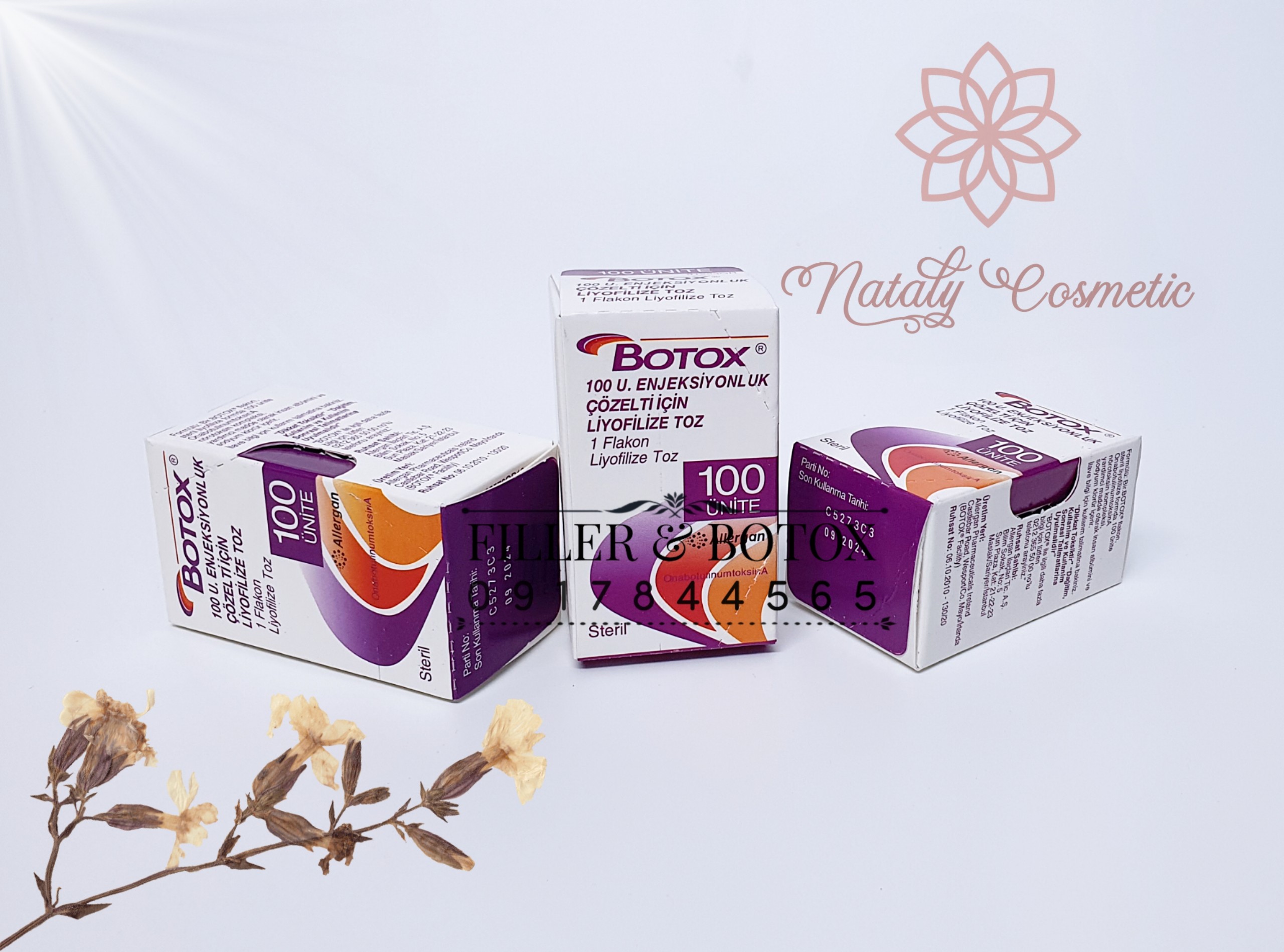 Botox Mý chuẩn mã UK
