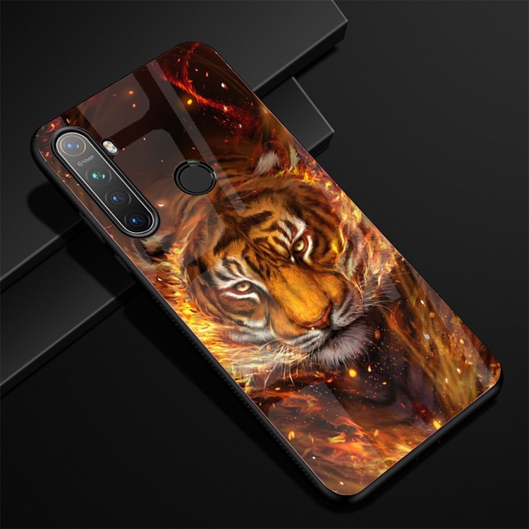 Ốp Lưng OPPO REALME Q, C3, C3I REALME 5,5I,5 PRO, 5s, 6i mặt kính cường lực cao cấp thiết kế Độc Quyền