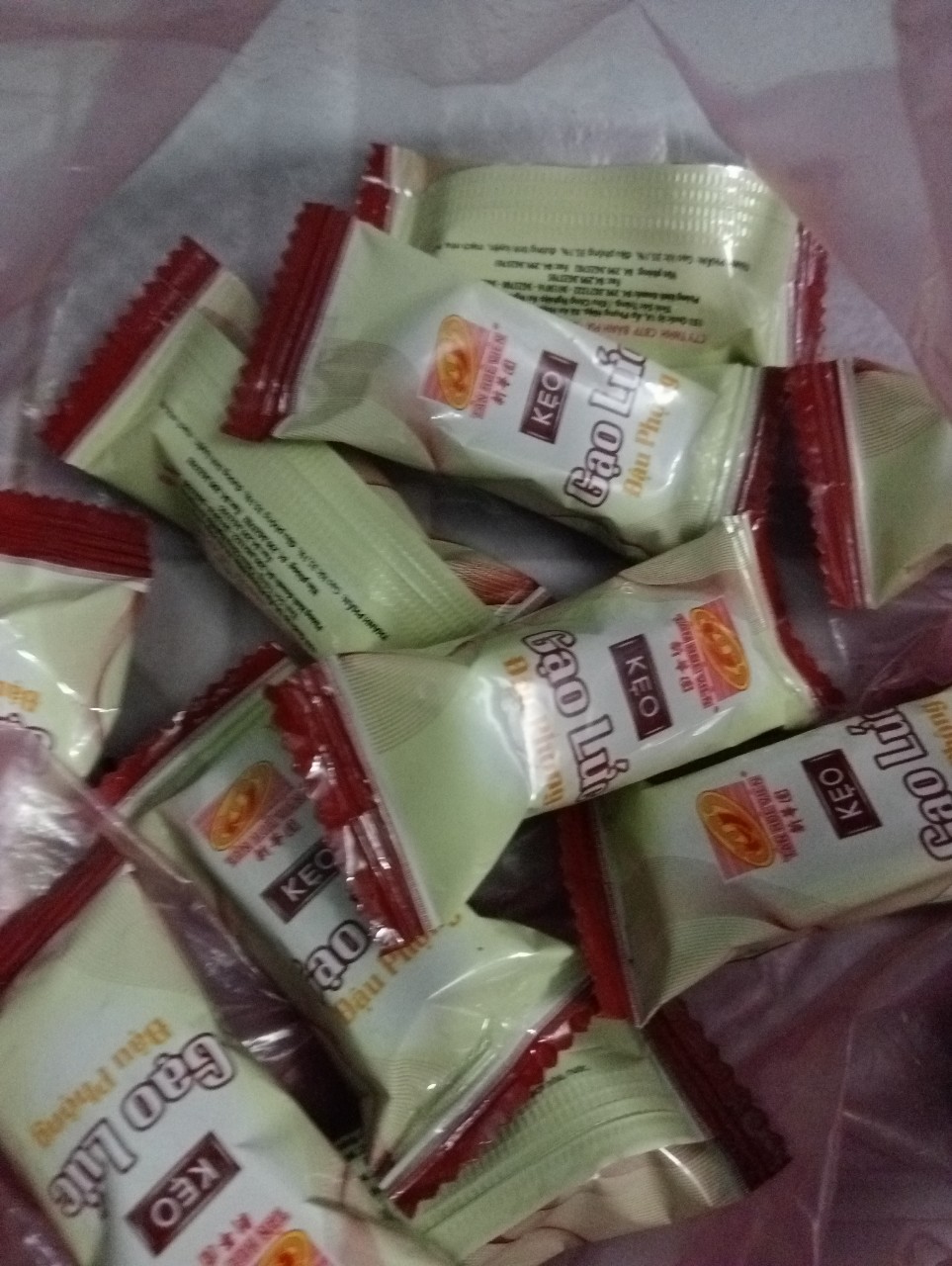 Kẹo gạo lứt đậu phộng 1kg