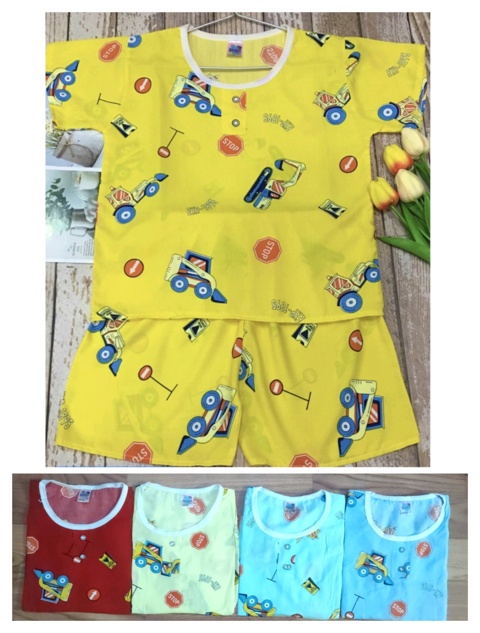Bộ Tole Bé Trai (22-26kg) (giao màu ngẫu nhiên)