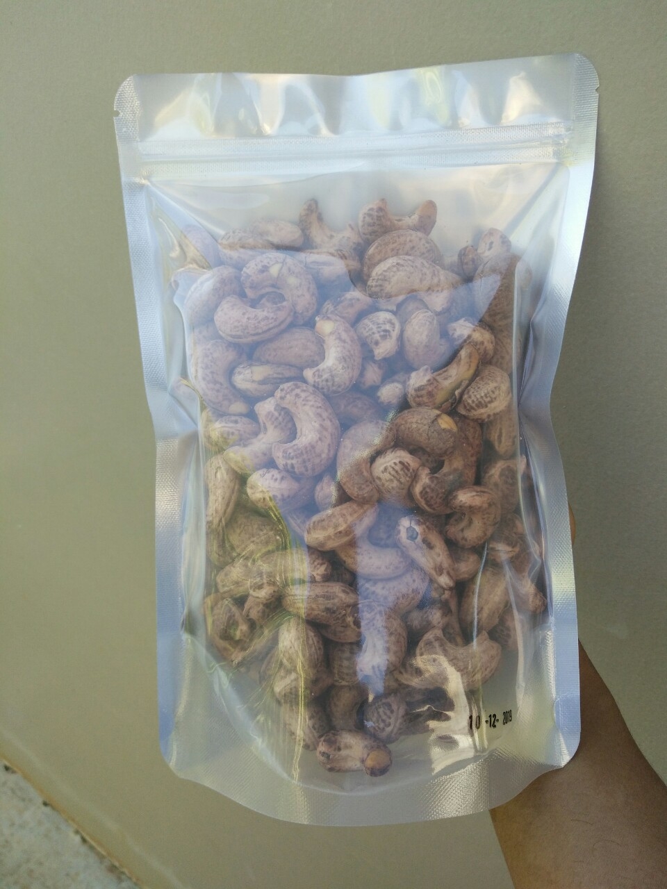 [HOTSALE] [FreeShip] cashew salt pack with coconut shell zip bag 500gr cashew nut