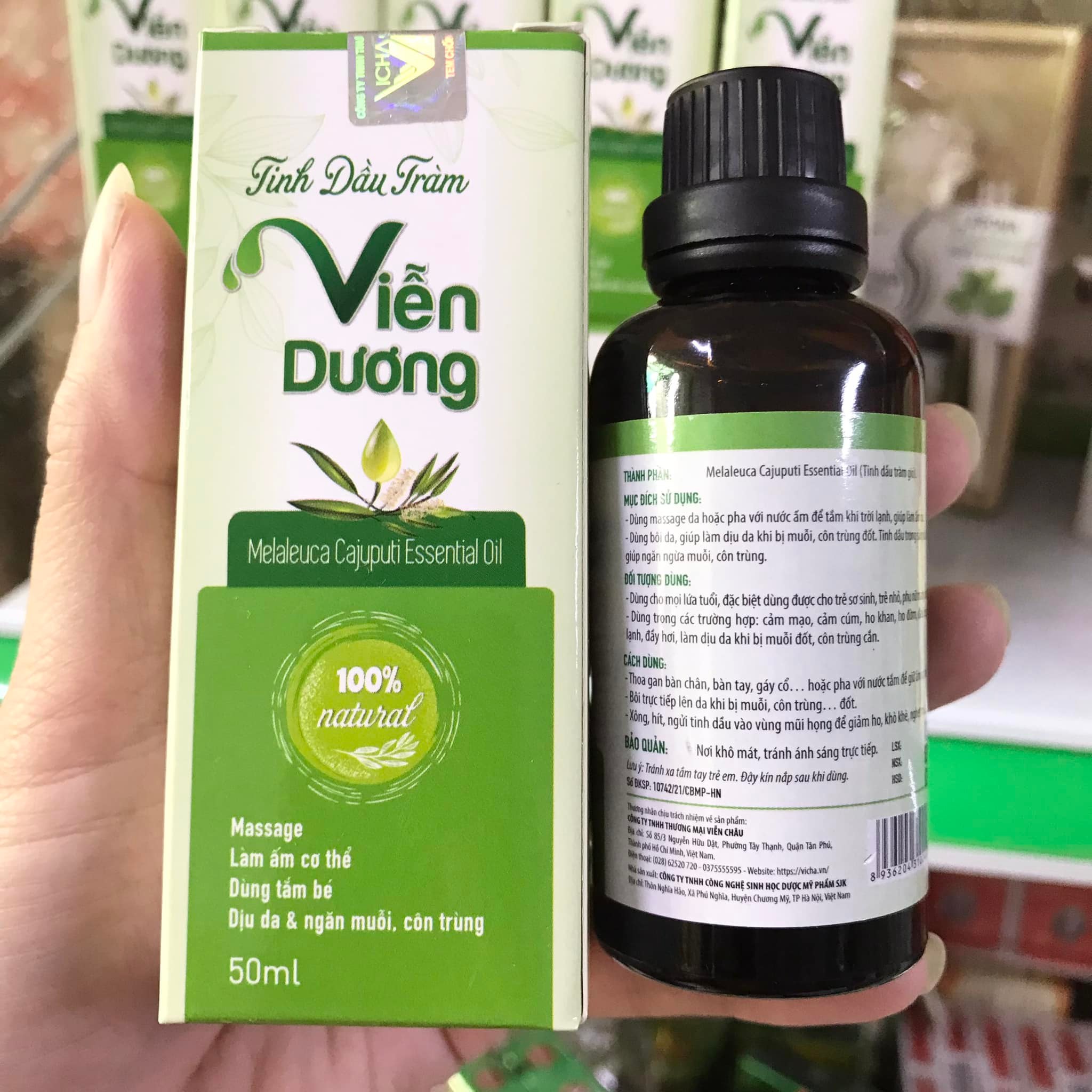 Tinh Dầu tràm Viễn Dương chai 50ml
