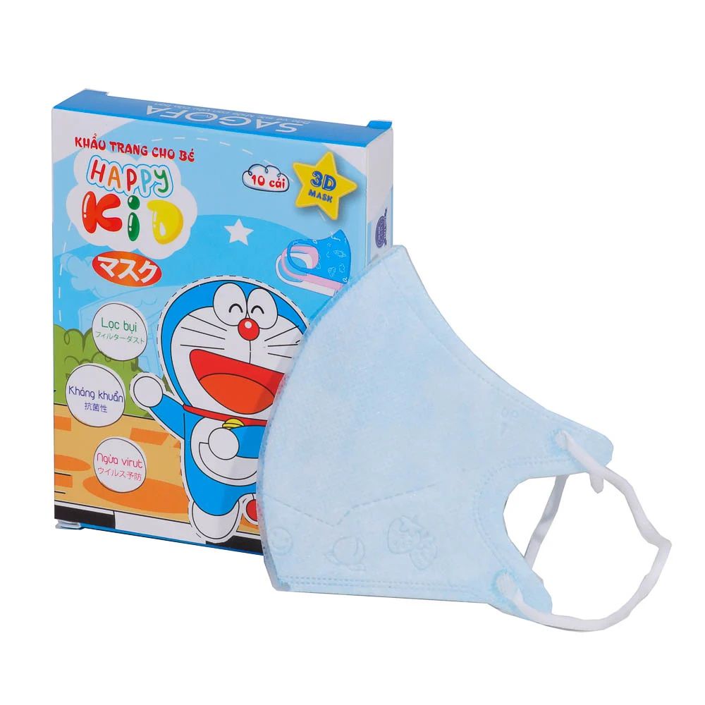 Khẩu Trang Y Tế Happykid Khẩu Trang Em Bé ( hộp 10 cái)